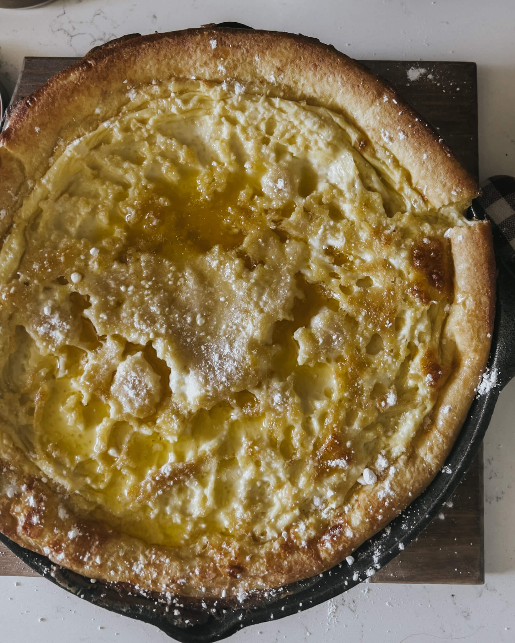 Sourdough Dutch Baby {German Pancake}